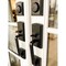 Delaney Hardware Italian Collection Visconti Single Cylinder Edged Bronze Door Handleset with Sorado Interior 374007SO - alternate 4